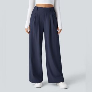 Halara Flex™ High Waisted Pocket Wide Leg Waffle Work Pants
